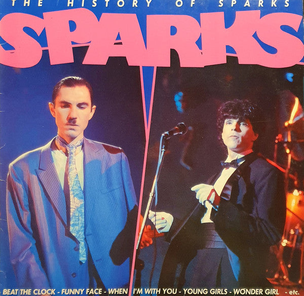 Sparks - The History Of Sparks (Vinyl, LP, Compilation) Very Good (VG) / Very Good (VG)