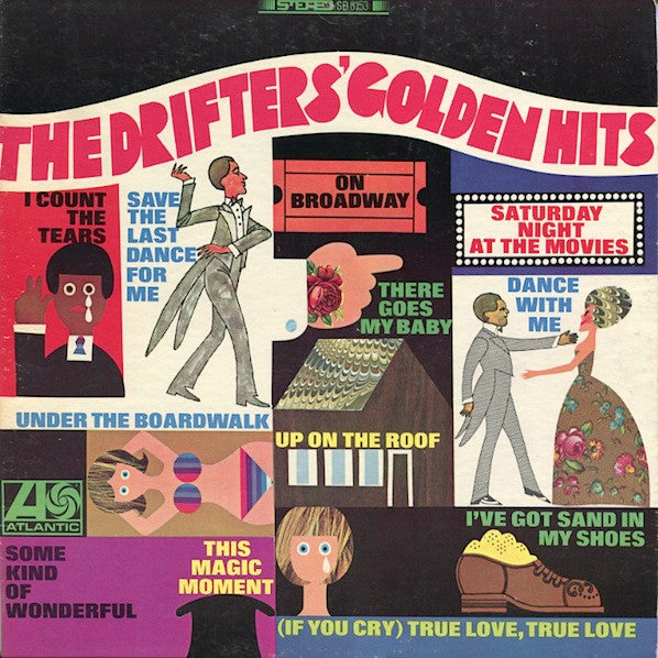 The Drifters - The Drifters' Golden Hits (Vinyl, LP, Compilation, Reissue, Stereo) Good Plus (G+) / Very Good (VG)