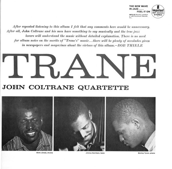 The John Coltrane Quartet - Coltrane (Vinyl, LP, Album, Reissue, Stereo) Very Good (VG) / Very Good (VG)