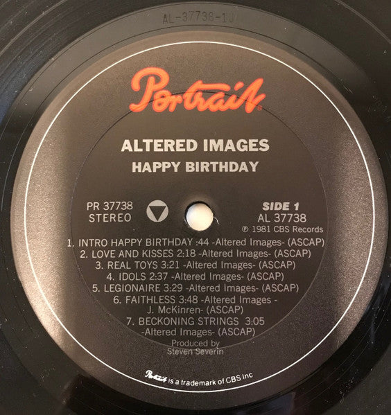 Altered Images - Happy Birthday (Vinyl, LP, Album) Very Good Plus (VG+) / Very Good (VG)