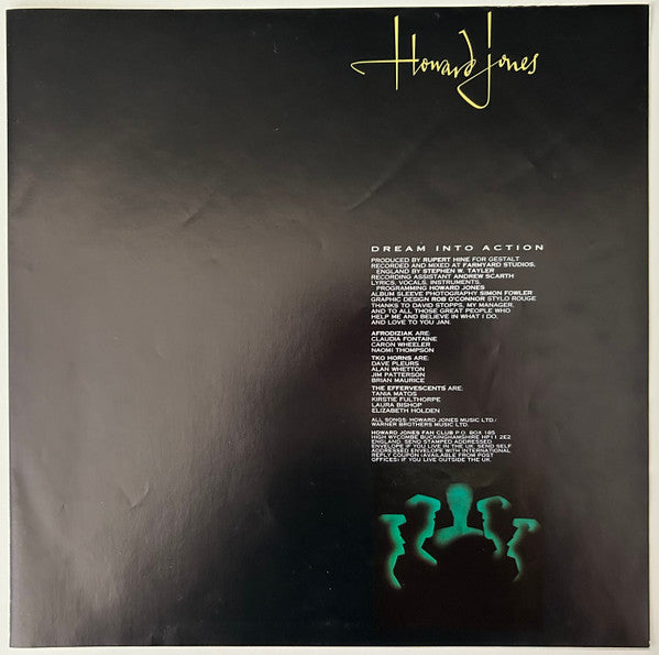 Howard Jones - Dream Into Action (Vinyl, LP, Album, Stereo)