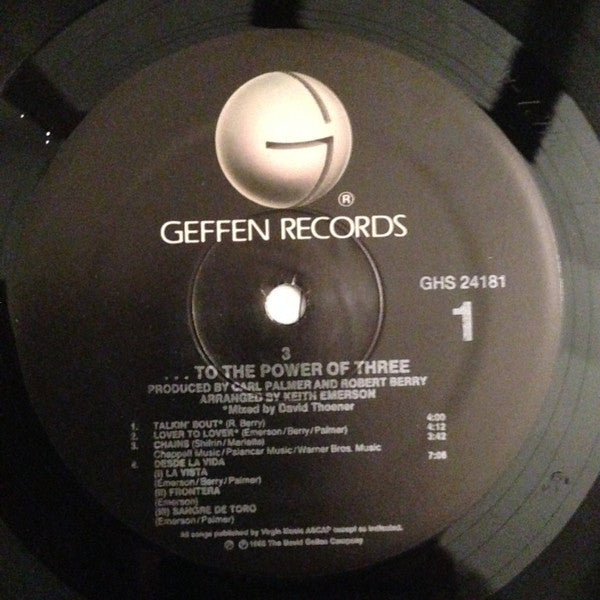 3 (2) - … To The Power Of Three (Vinyl, LP, Album) Near Mint (NM or M-) / Very Good Plus (VG+)