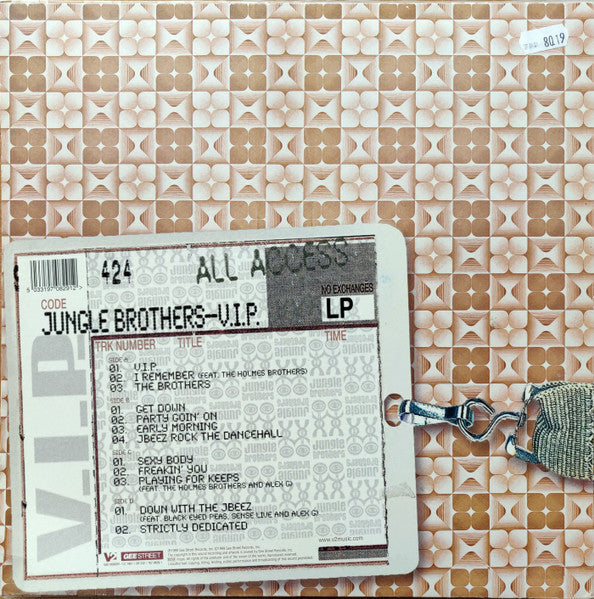 Jungle Brothers - V.I.P. (2xVinyl, LP, Album) Very Good Plus (VG+) / Very Good Plus (VG+)