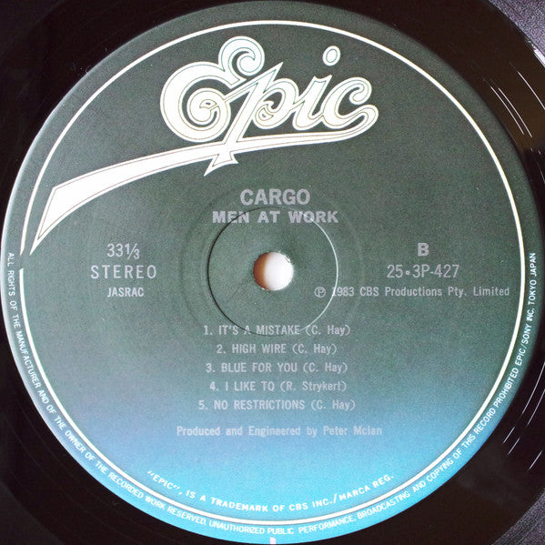 Men At Work - Cargo (Vinyl, LP, Album)