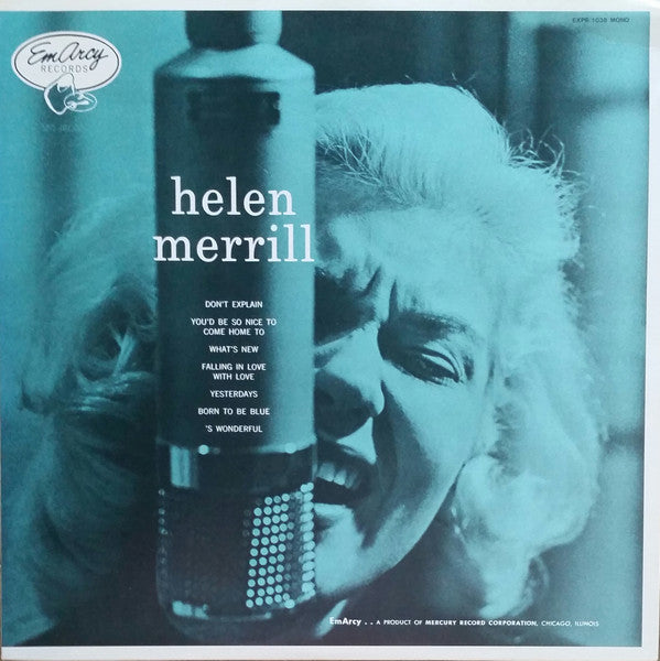 Helen Merrill - Helen Merrill (Vinyl, LP, Album, Reissue, Mono) Near Mint (NM or M-) / Very Good (VG)