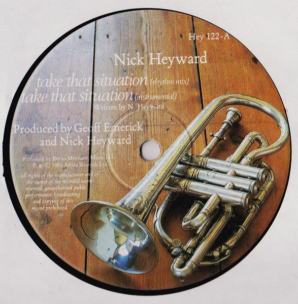 Nick Heyward - Take That Situation (Vinyl, 12", 45 RPM, Single) Very Good Plus (VG+) / Very Good Plus (VG+)