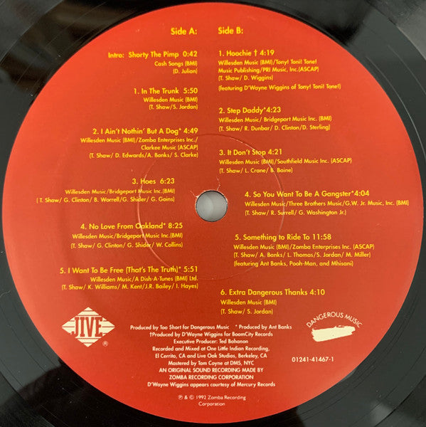 Too Short - Shorty The Pimp (Vinyl, LP, Album) Near Mint (NM or M-) / Near Mint (NM or M-)