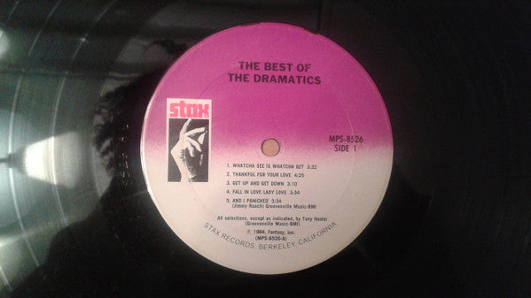 The Dramatics - The Best Of The Dramatics (Vinyl, LP, Compilation) Very Good Plus (VG+) / Good Plus (G+)