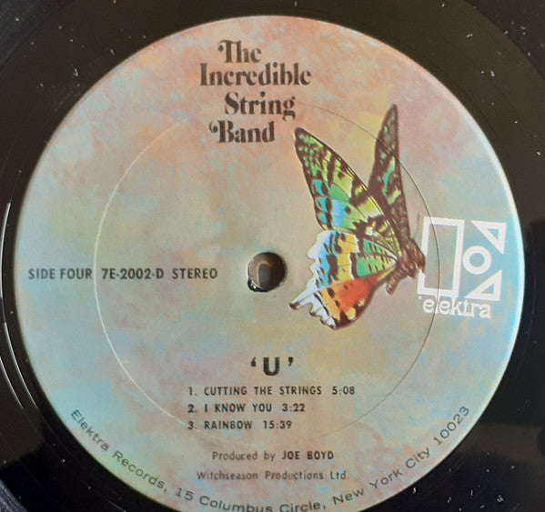 The Incredible String Band - U (2xVinyl, LP) Good Plus (G+) / Good (G)