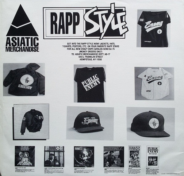 Public Enemy - Apocalypse 91... The Enemy Strikes Black (Vinyl, LP,...