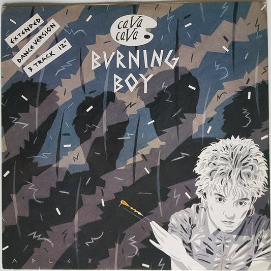 CaVa CaVa - Burning Boy (Vinyl, 12", 45 RPM, Stereo) Near Mint (NM or M-) / Very Good Plus (VG+)