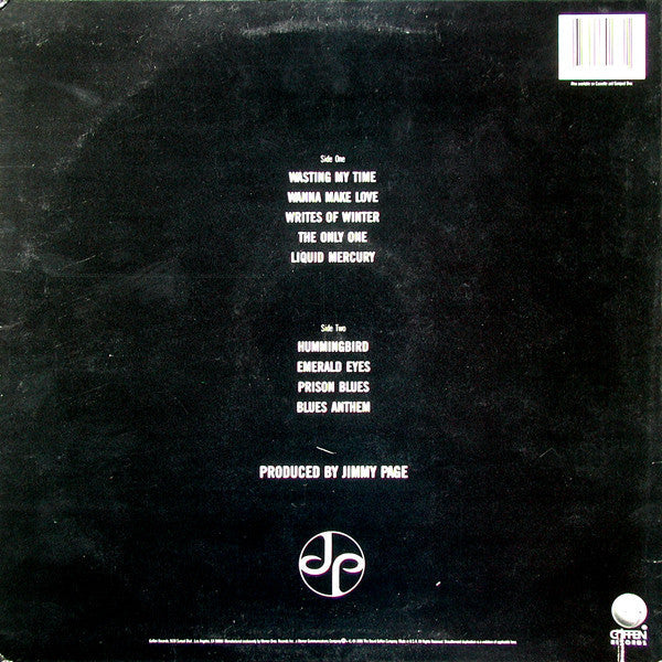 Jimmy Page - Outrider (Vinyl, LP, Album) Very Good Plus (VG+) / Very Good Plus (VG+)