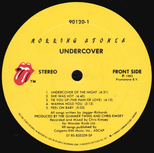 The Rolling Stones - Undercover (Vinyl, LP, Album, Stereo) Good Plus (G+) / Very Good (VG)