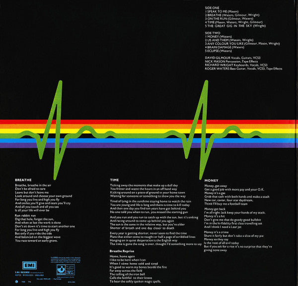 Pink Floyd - The Dark Side Of The Moon (Vinyl, LP, Album, Reissue, Remastered, Stereo) Near Mint (NM or M-) / Near Mint (NM or M-)