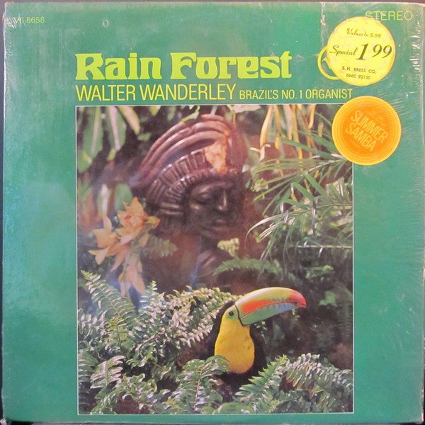 Walter Wanderley - Rain Forest (Vinyl, LP, Album, Stereo) Very Good (VG) / Very Good (VG)