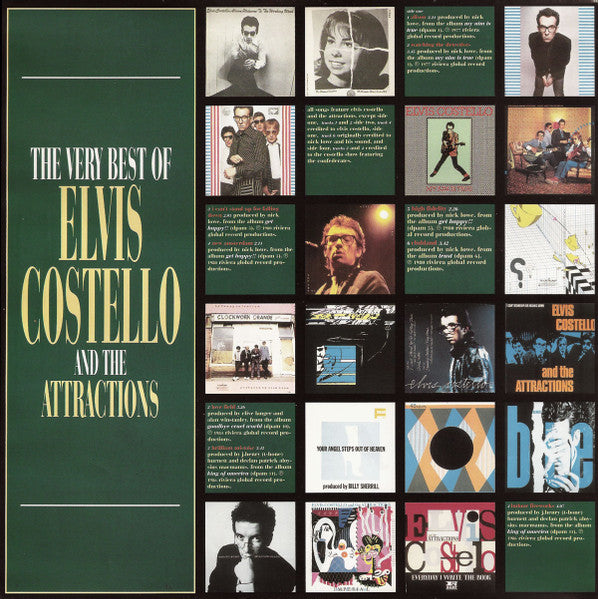 Elvis Costello & The Attractions - The Very Best Of Elvis Costello And The Attractions (2xVinyl, Vinyl, LP, Compilation, 7", 45 RPM, Limited Edition) Very Good Plus (VG+) / Very Good Plus (VG+)