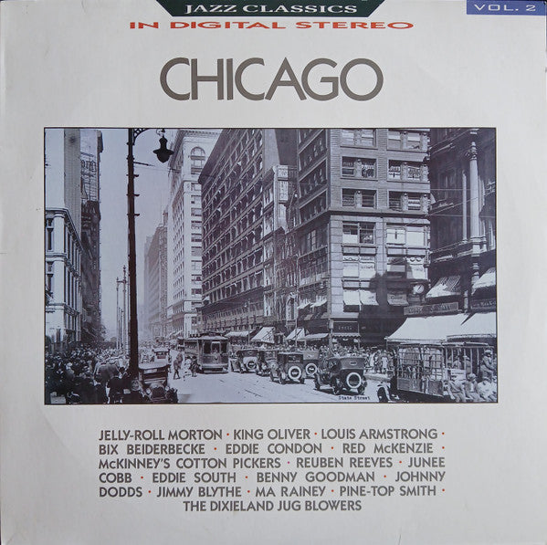Various - Chicago (Vinyl, LP, Compilation, Stereo) Good Plus (G+) / Very Good Plus (VG+)