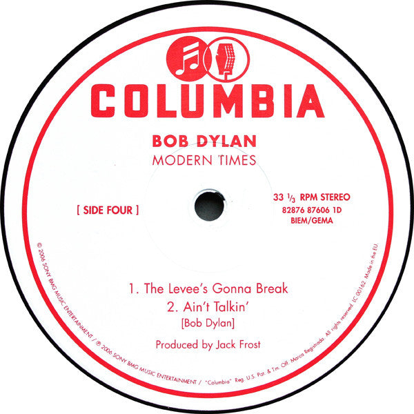 Bob Dylan - Modern Times (2xVinyl, LP, Album, Stereo) Mint (M) / Near Mint (NM or M-)