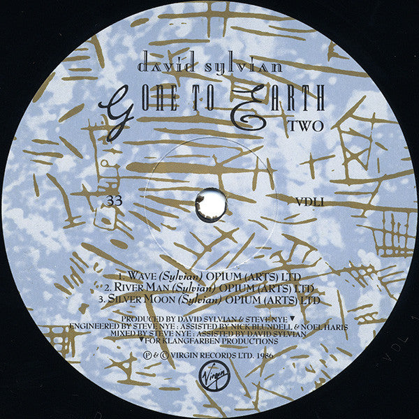 David Sylvian - Gone To Earth (2xVinyl, LP, Album) Very Good (VG) / Very Good (VG)