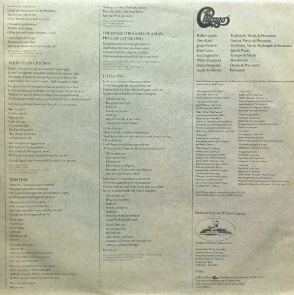 Chicago (2) - Chicago XI (Vinyl, LP, Album, Stereo) Good Plus (G+) / Very Good Plus (VG+)