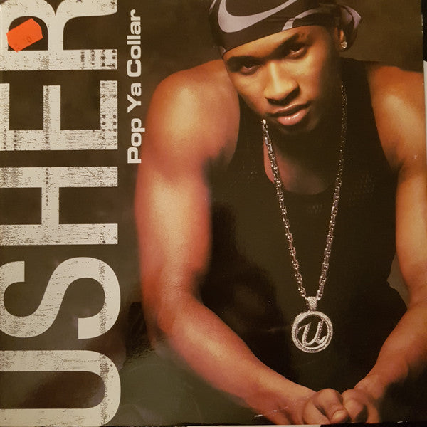 Usher - Pop Ya Collar (12", 33 ⅓ RPM, Single) - Good Plus (G+) / Very Good (VG)