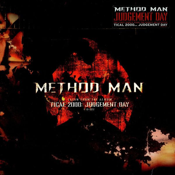 Method Man - Judgement Day (Vinyl, 12", 33 ⅓ RPM, Single, Stereo) Good Plus (G+) / Very Good (VG)