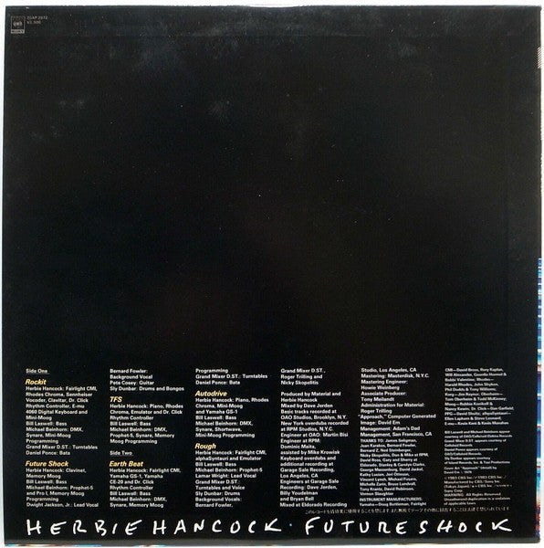 Herbie Hancock - Future Shock (Vinyl, LP, Album)