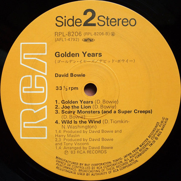 David Bowie - Golden Years (Vinyl, LP, Compilation)