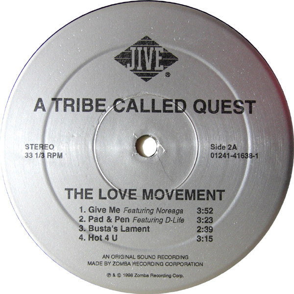 A Tribe Called Quest - The Love Movement (Vinyl, LP, Album, Limited...