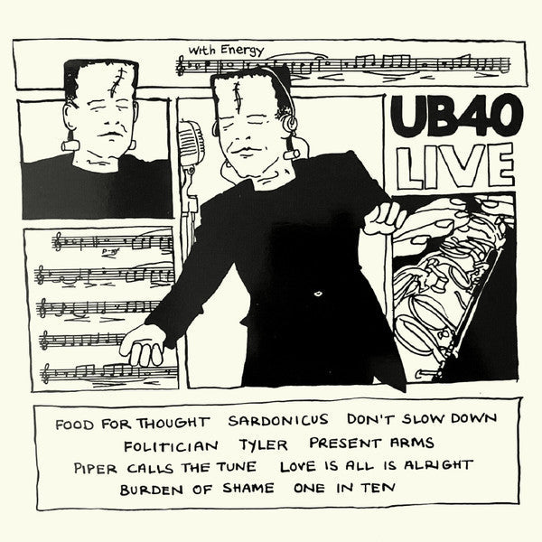 UB40 - Live (Vinyl, LP, Album)
