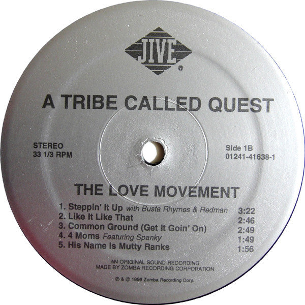 A Tribe Called Quest - The Love Movement (Vinyl, LP, Album, Limited...