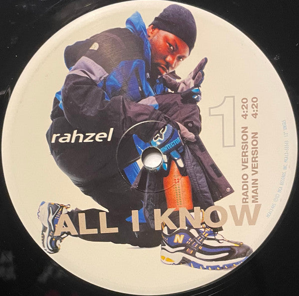 Rahzel - All I Know (Vinyl, 12", 33 ⅓ RPM, Stereo) Good Plus (G+) / Very Good Plus (VG+)