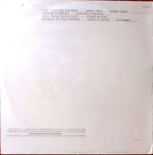 Bad Company (3) - Run With The Pack (Vinyl, LP, Album) Good Plus (G+) / Good (G)