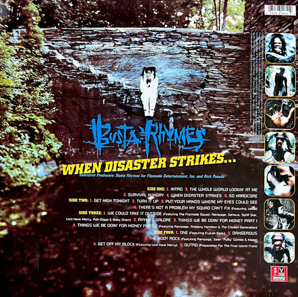 Busta Rhymes - When Disaster Strikes... (2xVinyl, LP, Album, Stereo) Mint (M) / Mint (M)