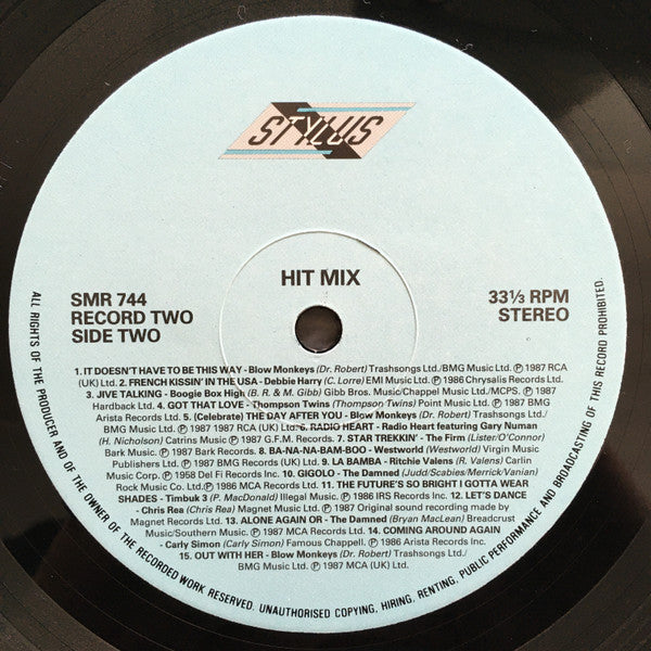Various - Hit Mix (2xVinyl, LP, Mixed, Stereo) Very Good Plus (VG+) / Very Good (VG)