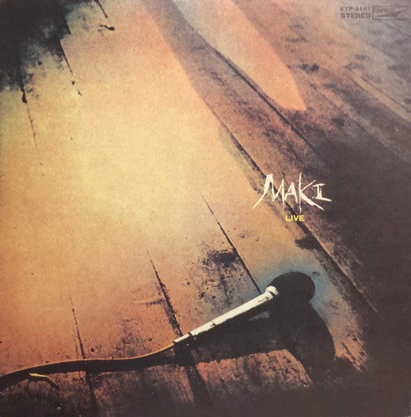 Maki Asakawa - Live (Vinyl, LP, Album, Stereo)