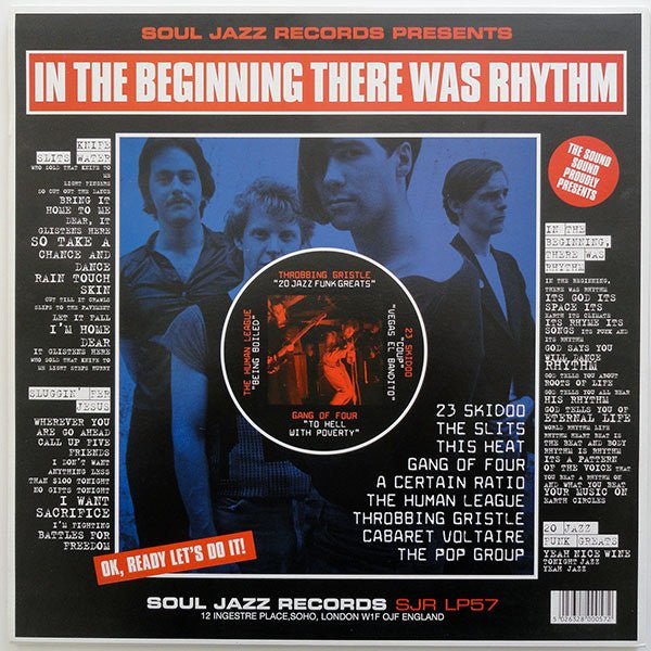 Various - In The Beginning There Was Rhythm (2xVinyl, LP, Compilation) Near Mint (NM or M-) / Very Good Plus (VG+)