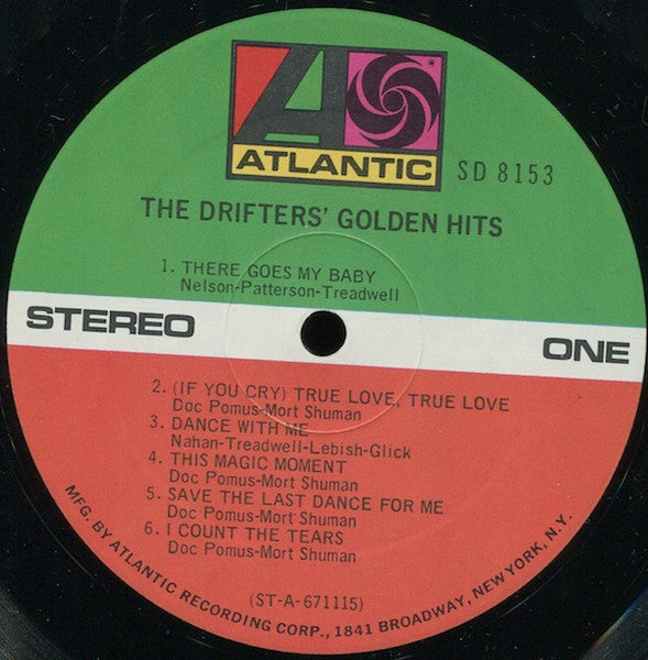 The Drifters - The Drifters' Golden Hits (Vinyl, LP, Compilation, Reissue, Stereo) Good Plus (G+) / Very Good (VG)
