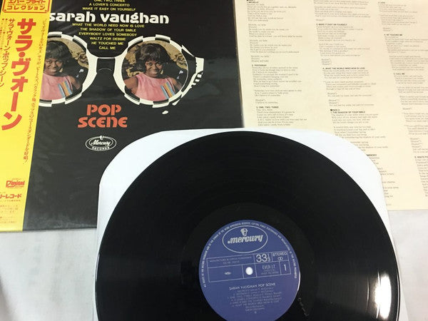 Sarah Vaughan - Pop Scene (Vinyl, LP, Album, Reissue) Very Good (VG) / Very Good (VG)