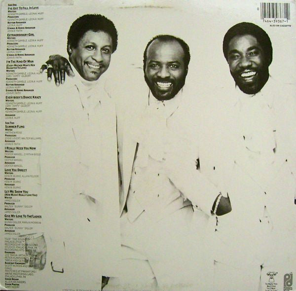 The O'Jays - Love And More (Vinyl, LP, Album, Stereo) Very Good (VG) / Very Good (VG)