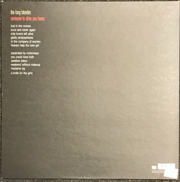 The Long Blondes - Someone To Drive You Home (Vinyl, LP, Album) Very Good (VG) / Very Good Plus (VG+)