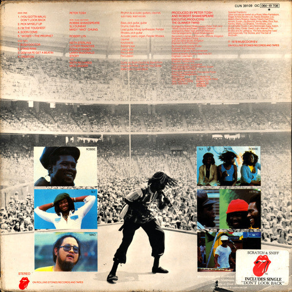 Peter Tosh - Bush Doctor (Vinyl, LP, Album, Stereo) Very Good Plus (VG+) / Very Good Plus (VG+)