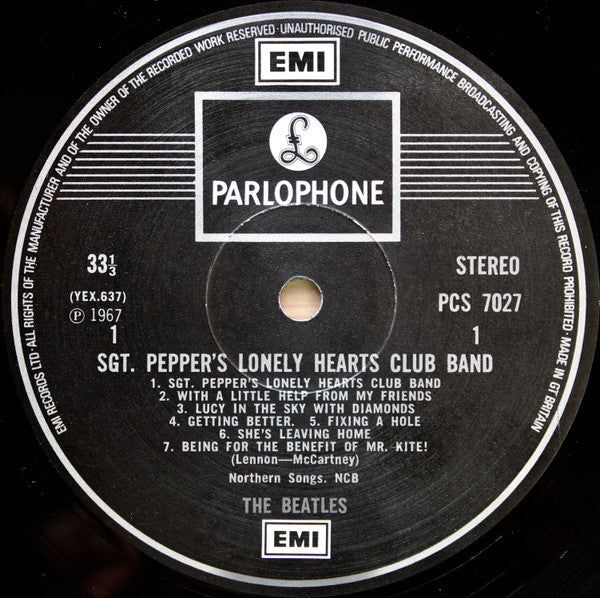 The Beatles - Sgt. Pepper's Lonely Hearts Club Band (Vinyl, LP, Album, Reissue, Repress, Stereo) Very Good (VG) / Very Good (VG)