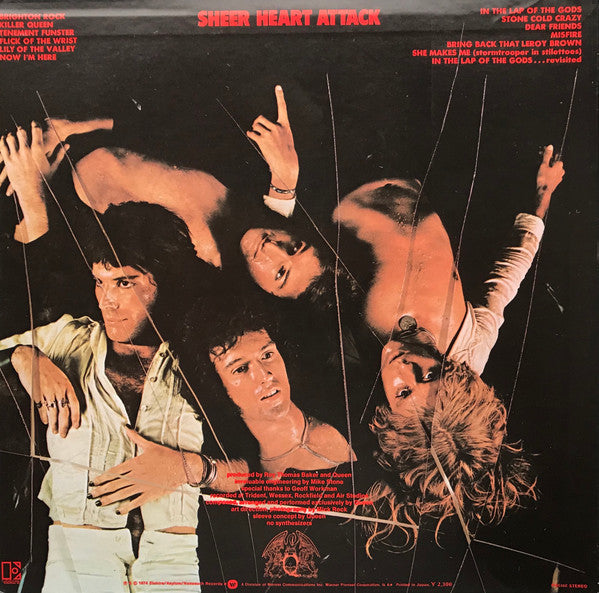 Queen - Sheer Heart Attack = シアー・ハート・アタック (Vinyl, LP, Album, Stereo)