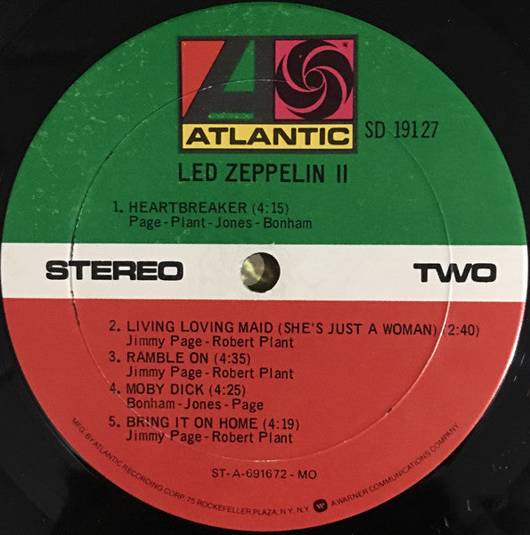 Led Zeppelin - Led Zeppelin II (Vinyl, LP, Album, Reissue, Stereo)