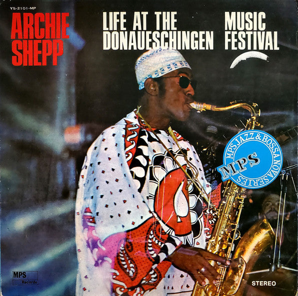 Archie Shepp - Life At The Donaueschingen Music Festival (Vinyl, LP, Album) Near Mint (NM or M-) / Very Good Plus (VG+)