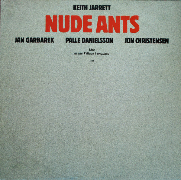 Keith Jarrett - Nude Ants (Live At The Village Vanguard) (2xVinyl, LP, Album) Very Good Plus (VG+) / Very Good Plus (VG+)