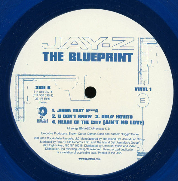 Jay-Z - The Blueprint (Vinyl, LP, Album, Limited Edition)