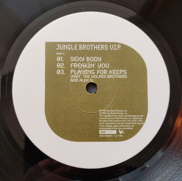 Jungle Brothers - V.I.P. (2xVinyl, LP, Album) Very Good Plus (VG+) / Very Good Plus (VG+)