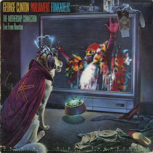 George Clinton - The Mothership Connection (Live From Houston) (Vinyl, LP, Mini-Album, Compilation) Near Mint (NM or M-) / Very Good Plus (VG+)